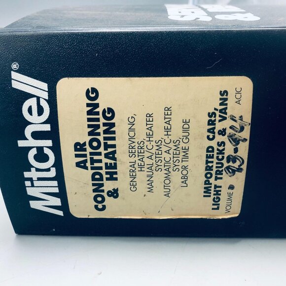 Mitchel Imported light car trucks vans 1993-1994 air-conditioning manual READ - Picture 2 of 7